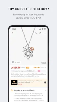 YFN-Personalize Jewelry Online android App screenshot 3